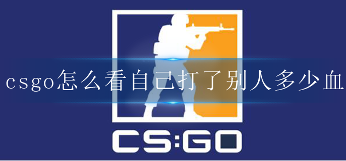 csgo怎么看自己打了别人多少血-看打了对面多少血方法介绍